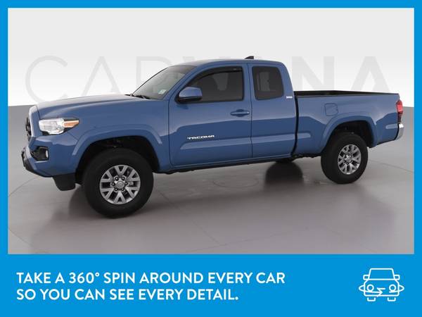2019 Toyota Tacoma Access Cab SR5 Pickup 4D 6 ft pickup Blue for sale in Jacksonville, NC – photo 3