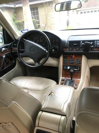 1994 Mercedes S420 - cars & trucks - by owner - vehicle automotive... for sale in Beaumont, TX – photo 8