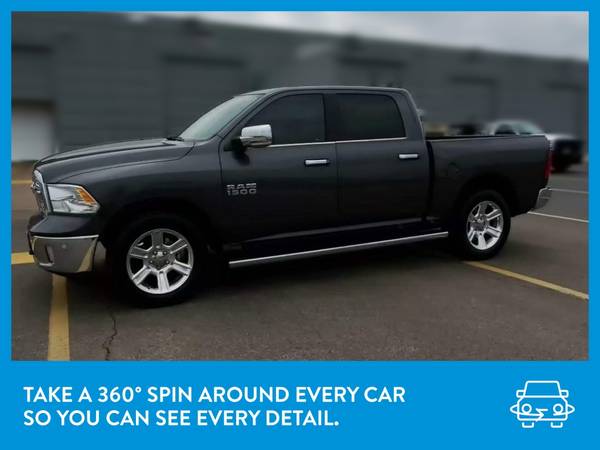 2018 Ram 1500 Crew Cab Lone Star Silver Pickup 4D 5 1/2 ft pickup for sale in Lewisville, TX – photo 3