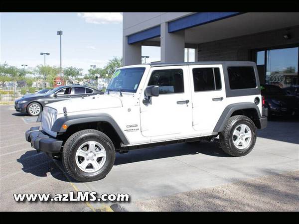 15867 - 2017 Jeep Wrangler Unlimited Sport S CARFAX 1-Owner w/Prem for sale in Phoenix, AZ – photo 8