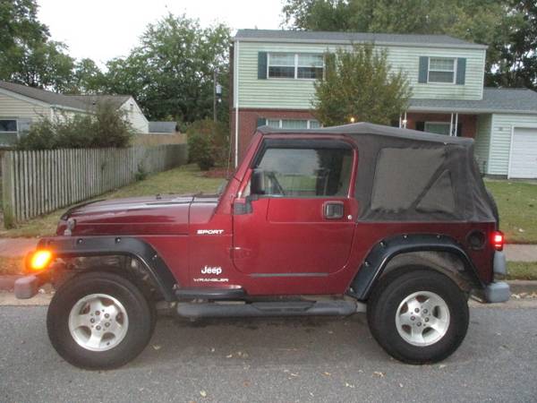 2003 Jeep Wrangler Sport for sale in Hampton, VA – photo 3
