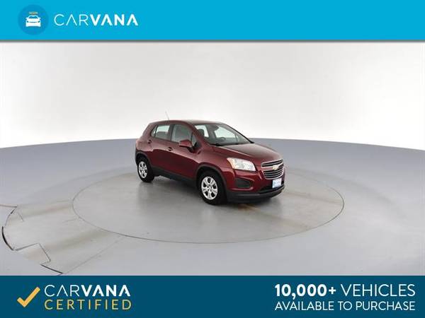 2016 Chevy Chevrolet Trax LS Sport Utility 4D hatchback Dk. Red - for sale in Chicago, IL – photo 9