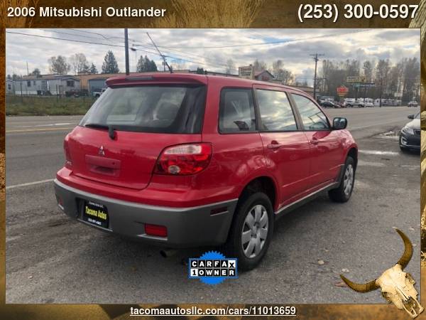 2006 Mitsubishi Outlander LS 4dr SUV wAutomatic - - by for sale in Tacoma, WA – photo 5