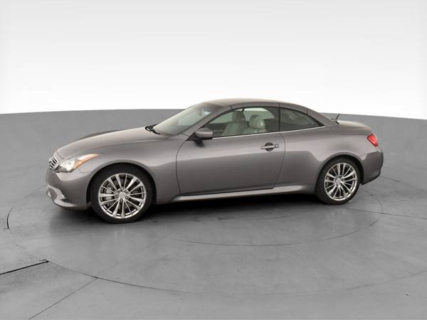 2012 INFINITI G G37 Convertible 2D Convertible Gray - FINANCE ONLINE... for sale in Atlanta, WY – photo 4