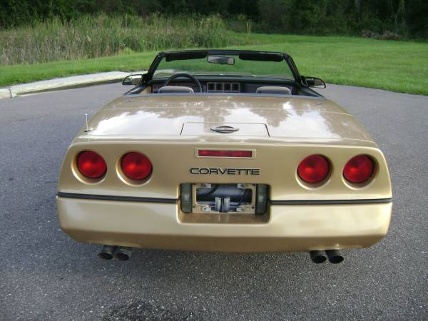 1987 ANTIQUE CORVETTE GOLD CLASSIC CONVERTIBLE, ONLY 39,000 MILES, -... for sale in Odessa, FL – photo 7