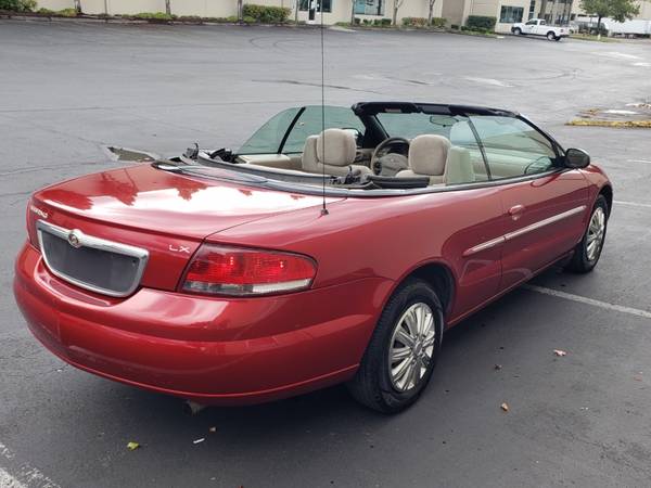 2002 Chrysler Sebring 2dr Convertible LX - - by dealer for sale in Kent, WA – photo 3
