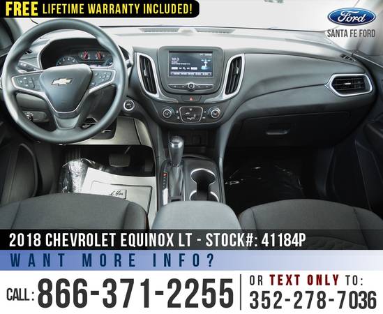 2018 Chevrolet Equinox LT Camera - SiriusXM - Push to Start for sale in Alachua, FL – photo 13