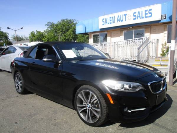 2015 BMW 228I CONVERTIBLE - RWD - BACK UP CAMERA - LEATHER AND HEATED for sale in Sacramento , CA