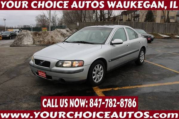 2001 *VOLVO* *S60* LEATHER SUNROOF CD KEYLES ALLOY GOOD TIRES 084203 for sale in WAUKEGAN, WI