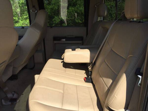 2010 Ford F350 Only 69k Lariat Diesel 4x4 lifted leather - cars &... for sale in burlington city, MA – photo 18