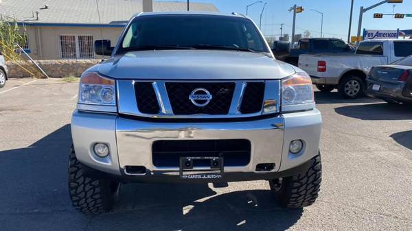 2015 Nissan Titan Crew Cab SV 4x4 7” CARFAX Wow - cars & trucks - by... for sale in El Paso, TX – photo 2