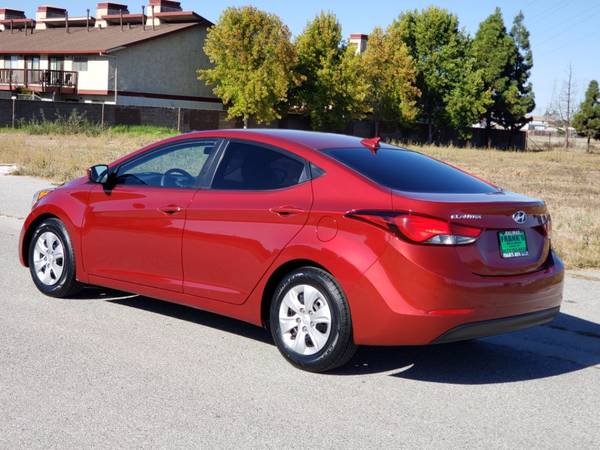 2016 *Hyundai* *Elantra* SE sedan Venetian Red for sale in Salinas, CA – photo 9