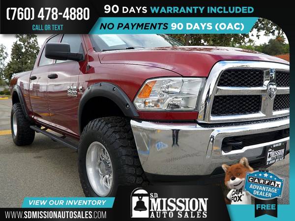 2015 Ram 2500 Tradesman PRICED TO SELL! - cars & trucks - by dealer... for sale in Vista, CA – photo 3