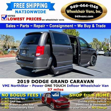 2019 Dodge Grand Caravan SE Plus Wheelchair Van VMI Northstar - Pow for sale in LAGUNA HILLS, NV – photo 4