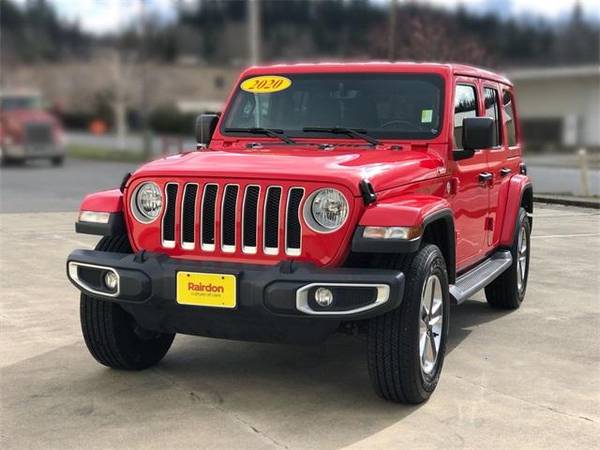 2020 Jeep Wrangler Unlimited Sahara - - by dealer for sale in Bellingham, WA – photo 4