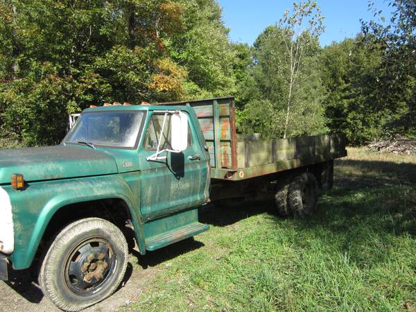 1973 FORD F600 FLAT BED DUMP TRUCK for sale in South Bend, IN – photo 5