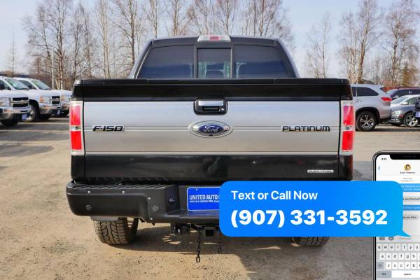 2013 Ford F-150 F150 F 150 Platinum 4x4 4dr SuperCrew Styleside 5 5 for sale in Anchorage, AK – photo 10