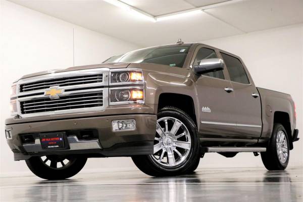 SLEEK Brown SILVERADO 2015 Chevrolet 1500 HIGH COUNTRY 4X4 4WD for sale in Clinton, IN – photo 24