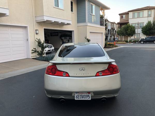 2005 G35 COUPE 6 SPEED MANUAL - cars & trucks - by owner - vehicle... for sale in Oceanside, CA – photo 5