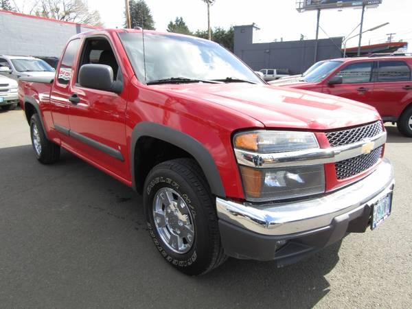 2008 Chevrolet Colorado 2WD Ext Cab LS BRIGHT RED 107K 1 OWNER ! for sale in Milwaukie, OR – photo 3