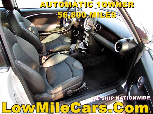 low miles 2007 Mini Cooper automatic 56k - - by dealer for sale in Willowbrook, IL – photo 14