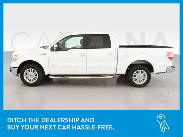 2014 Ford F150 SuperCrew Cab Lariat Pickup 4D 5 1/2 ft pickup White for sale in Other, OR – photo 4