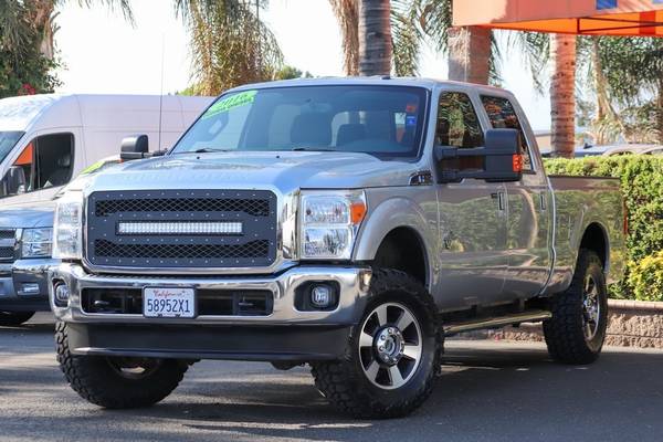 2016 Ford F-250 F250 Lariat Crew Cab 4x4 Short Bed Diesel Truck #27188 for sale in Fontana, CA – photo 3