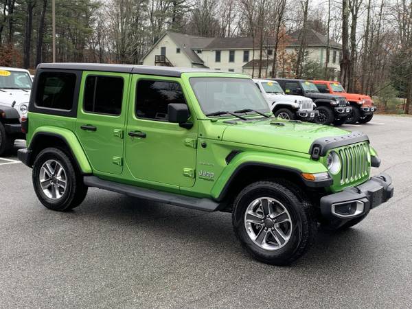2019 Jeep Wrangler Unlimited Unlimited Sahara - cars & trucks - by... for sale in Tyngsboro, MA – photo 2