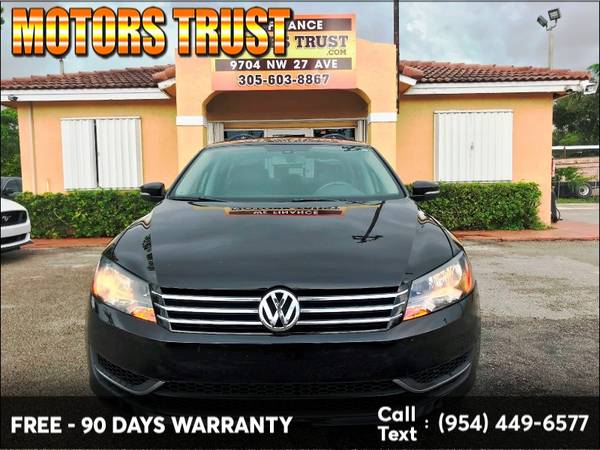 2015 Volkswagen Passat 4dr Sdn 1.8T Auto S 90 Days Car Warranty for sale in Miami, FL – photo 9