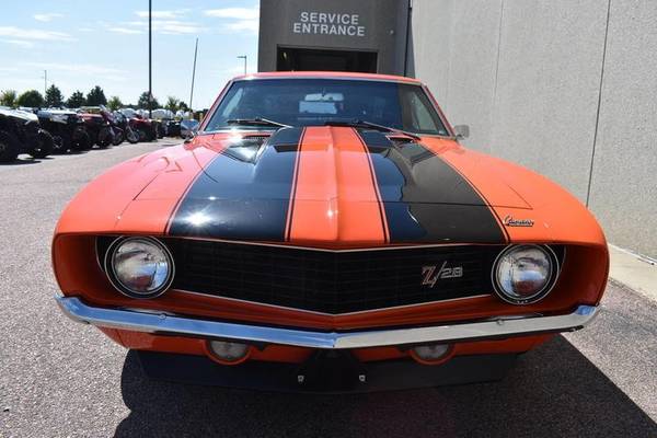 1969 Chevrolet CAMARO Z28 **Real Deal X77 Rare Factory Hugger Orange for sale in Sioux Falls, SD – photo 2