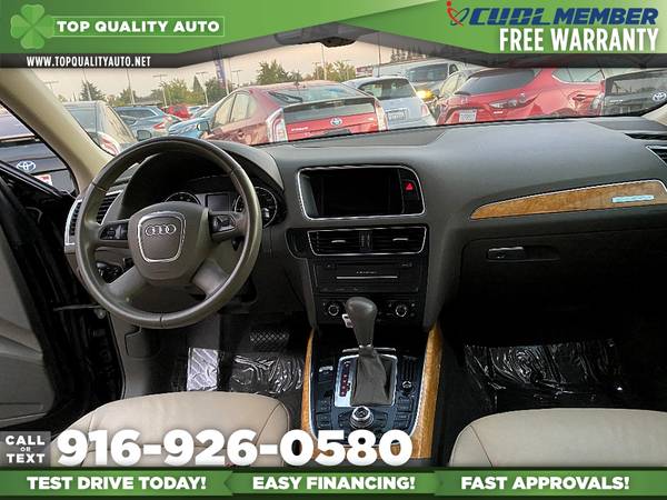 2009 Audi Q5 Premium Plus SUV for only $7,995 - cars & trucks - by... for sale in Rancho Cordova, CA – photo 21