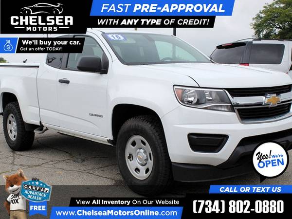 2016 Chevrolet *Colorado* *Work* *Truck* *Extended* *Cab* for ONLY... for sale in Chelsea, MI – photo 9
