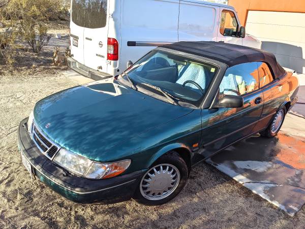 1995 SAAB 900S CONVERTIBLE, 67K ORIG , ALWAYS GARAGED - cars & for sale in YUCCA VALLEY, CA – photo 2