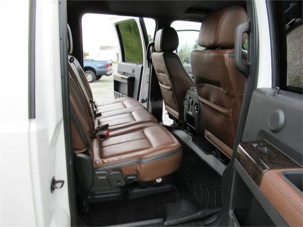 2015 FORD F250 SUPER DUTY PLATINUM, White APPLY ONLINE->... for sale in Summerfield, SC – photo 6