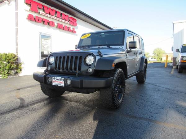 2017 Jeep Wrangler Unlimited Sport 4x4 - cars & trucks - by dealer -... for sale in Rockford, WI