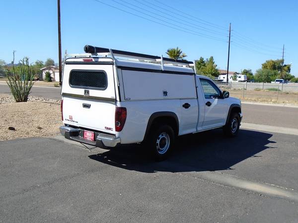 2007 GMC CANYON WORK TRUCK W/ UTILITY SHELL LADDER RACK for sale in phoenix, NM – photo 5