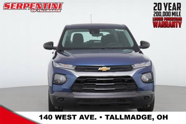 2021 Chevy Chevrolet TrailBlazer LS suv Pacific Blue Metallic - cars... for sale in Tallmadge, OH – photo 2