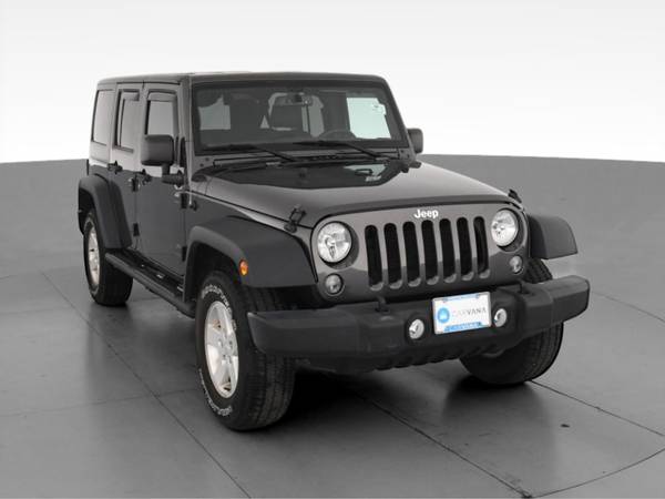 2017 Jeep Wrangler Unlimited Sport S Sport Utility 4D suv Gray - -... for sale in Wausau, WI – photo 16