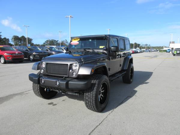 2018 Jeep Wrangler JK Unlimited Sahara-Certified-Warranty(Stk#15889a) for sale in Morehead City, NC – photo 2