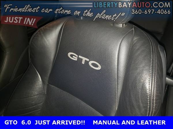 2006 Pontiac GTO Base *Friendliest Car Store On The Planet* - cars &... for sale in Poulsbo, WA – photo 8