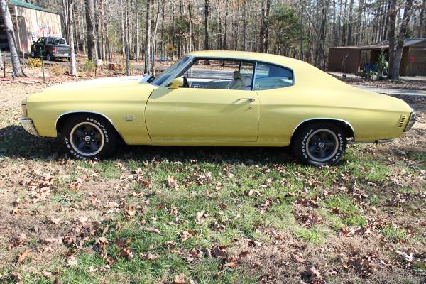 1972 Chevrolet Chevelle SS 454 - cars & trucks - by owner - vehicle... for sale in Heber Springs, FL – photo 5