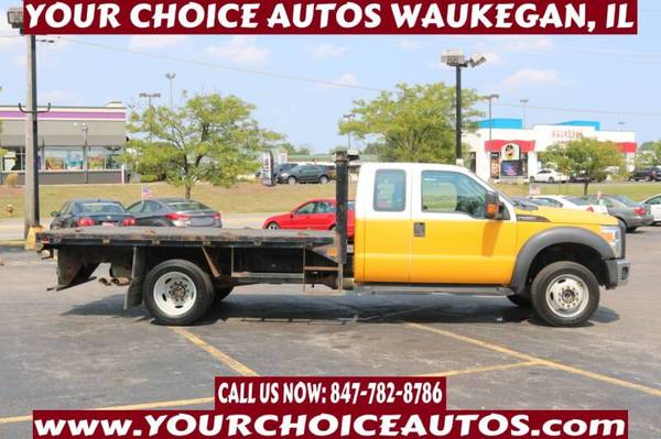 2015*FORD F-550*SUPER DUTY 4X4 FLATBED/COMMERCIAL TRUCK HUGE SPACE... for sale in Chicago, IL – photo 4