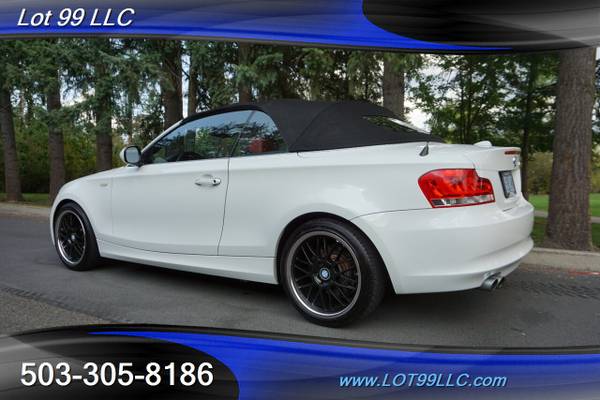 2012 BMW 1 Series 128i Convertible **RED INTERIOR** Navigation Heated for sale in Milwaukie, OR – photo 10