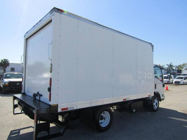 2012 Isuzu NPR-HD 14ft Dry Box Truck Lift Gate Delivery Truck 93K for sale in Opa-Locka, FL – photo 8