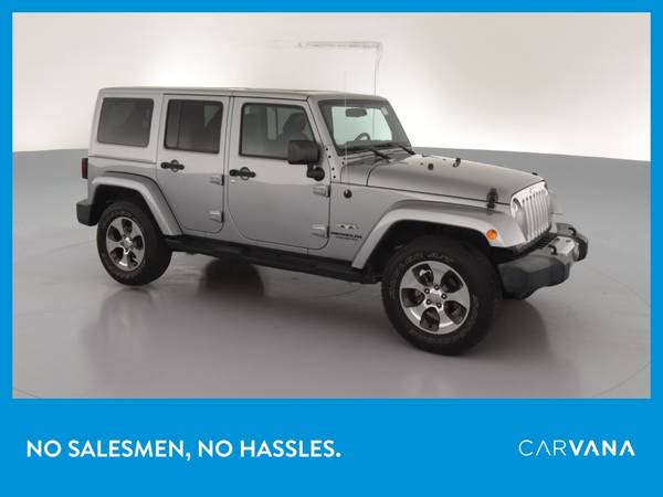 2017 Jeep Wrangler Unlimited Sahara Sport Utility 4D suv Silver for sale in Albany, NY – photo 11