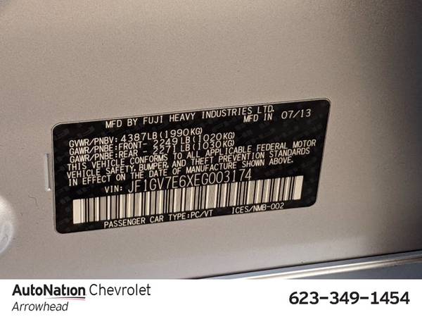 2014 Subaru Impreza Sedan WRX WRX AWD All Wheel Drive SKU:EG003174 -... for sale in Peoria, AZ – photo 22