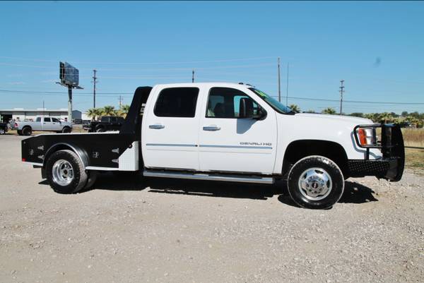 2014 GMC 3500 DENALI DUALLY*DURAMAX*FLATBED*RANCH... for sale in Liberty Hill, TX – photo 16