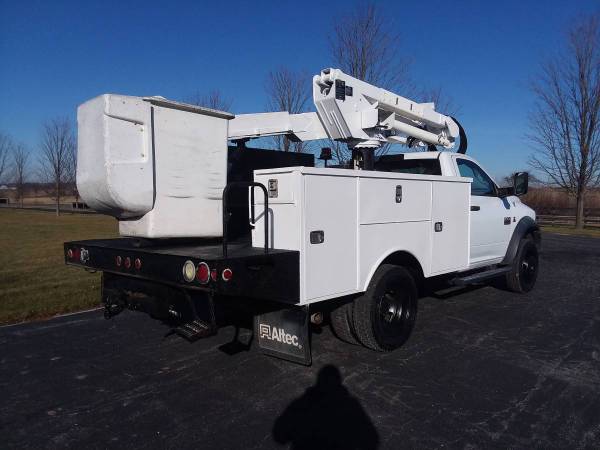 45' 2012 Dodge Ram 5500 Diesel Bucket Boom Lift Truck ALTEC AT37G -... for sale in Gilberts, NH – photo 8