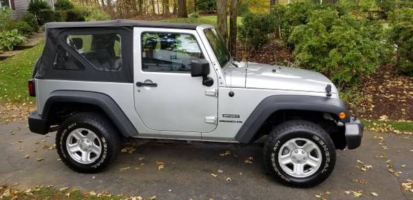 2010 Jeep Wrangler Sport 4WD with 6 speed Manual - cars & trucks -... for sale in North Branford , CT – photo 3