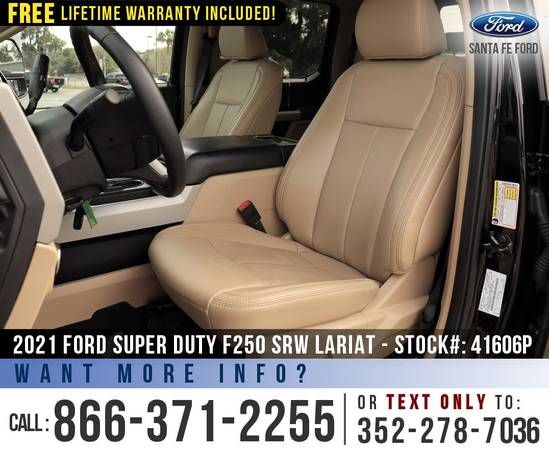 2021 Ford Super Duty F250 SRW Lariat Leather Seats, SYNC 3, BLIS for sale in Alachua, AL – photo 13